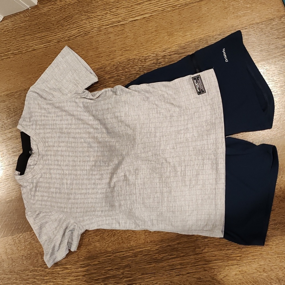 Boys short and shirt set Athletic works size 8